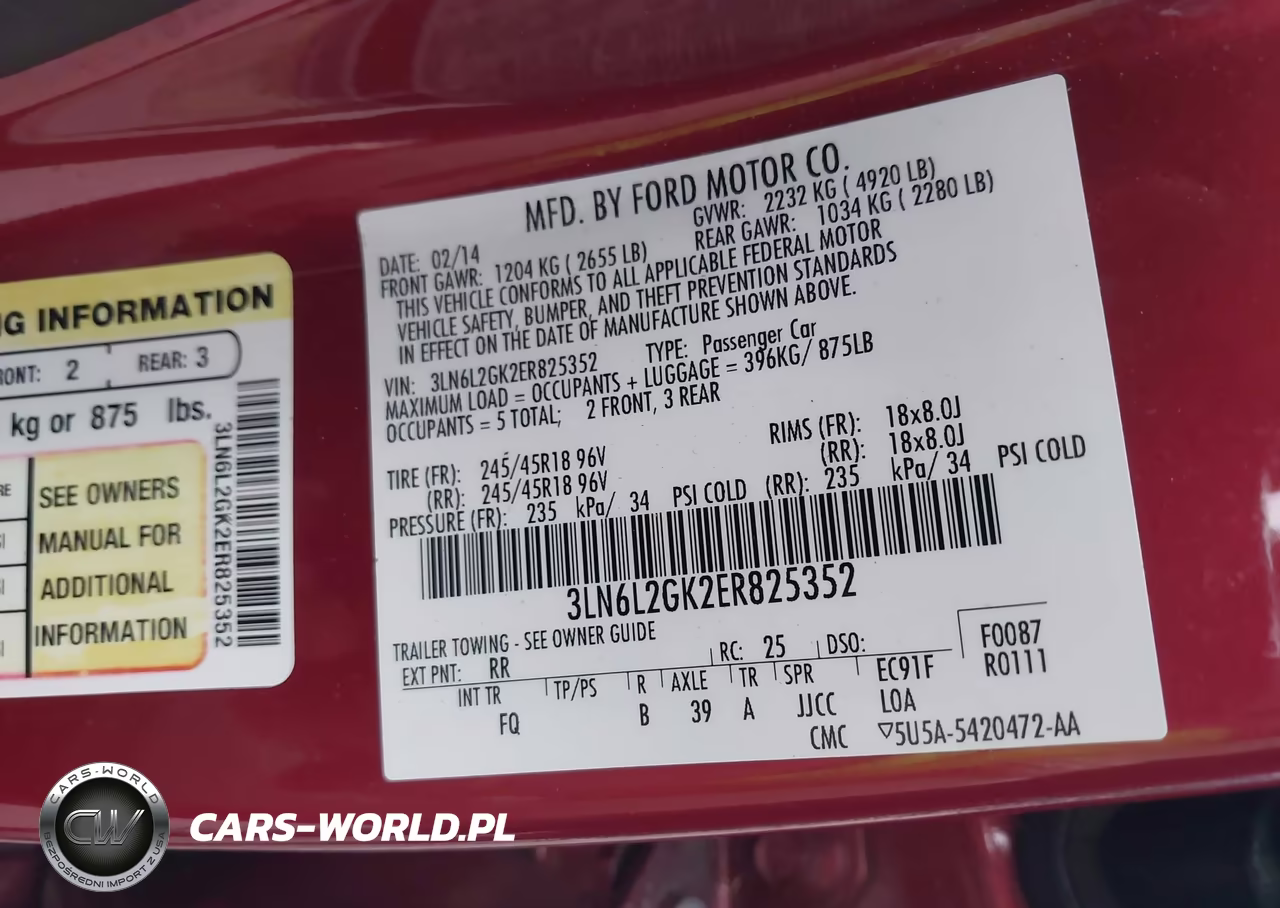 2014 Lincoln Mkz VIN:3LN6L2GK2ER825352 - 9