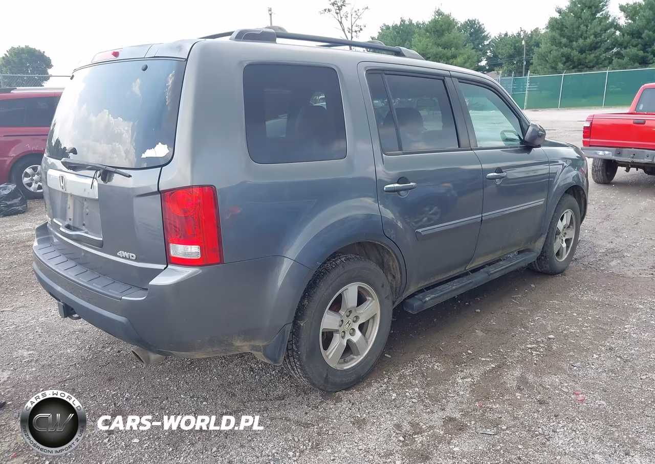 2011 Honda Pilot Ex VIN:5FNYF4H46BB013453 - 4