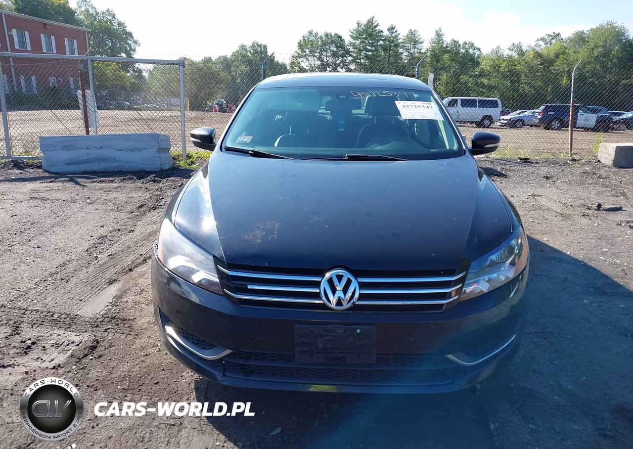 2013 Volkswagen Passat 2.5L Se VIN:1VWBP7A3XDC012776 - 12
