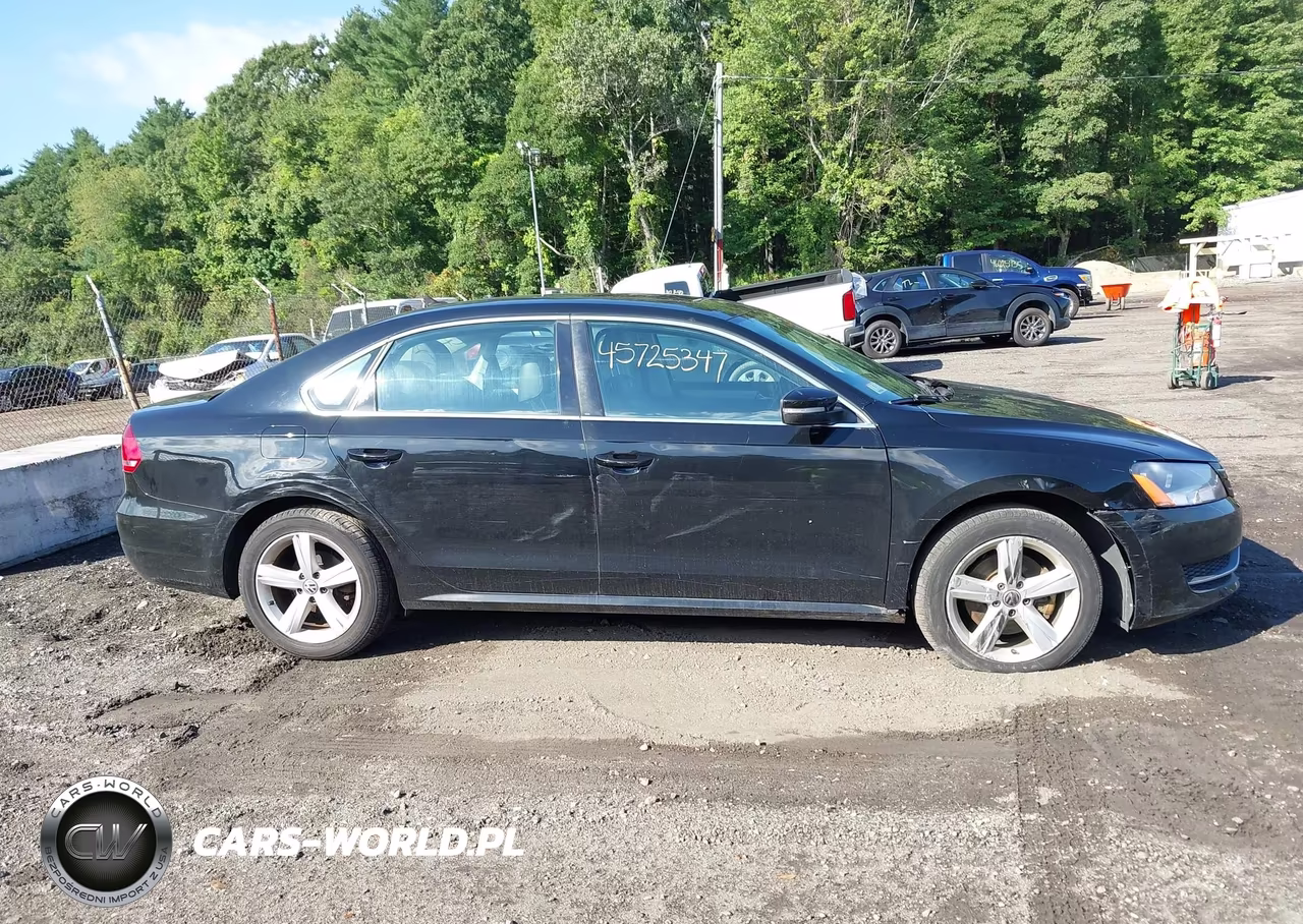 2013 Volkswagen Passat 2.5L Se VIN:1VWBP7A3XDC012776 - 13