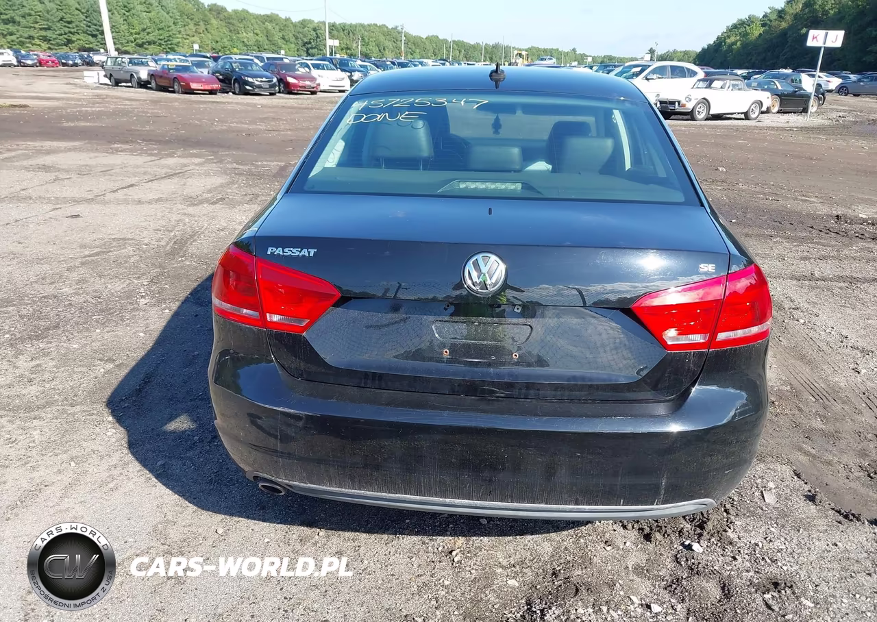 2013 Volkswagen Passat 2.5L Se VIN:1VWBP7A3XDC012776 - 16