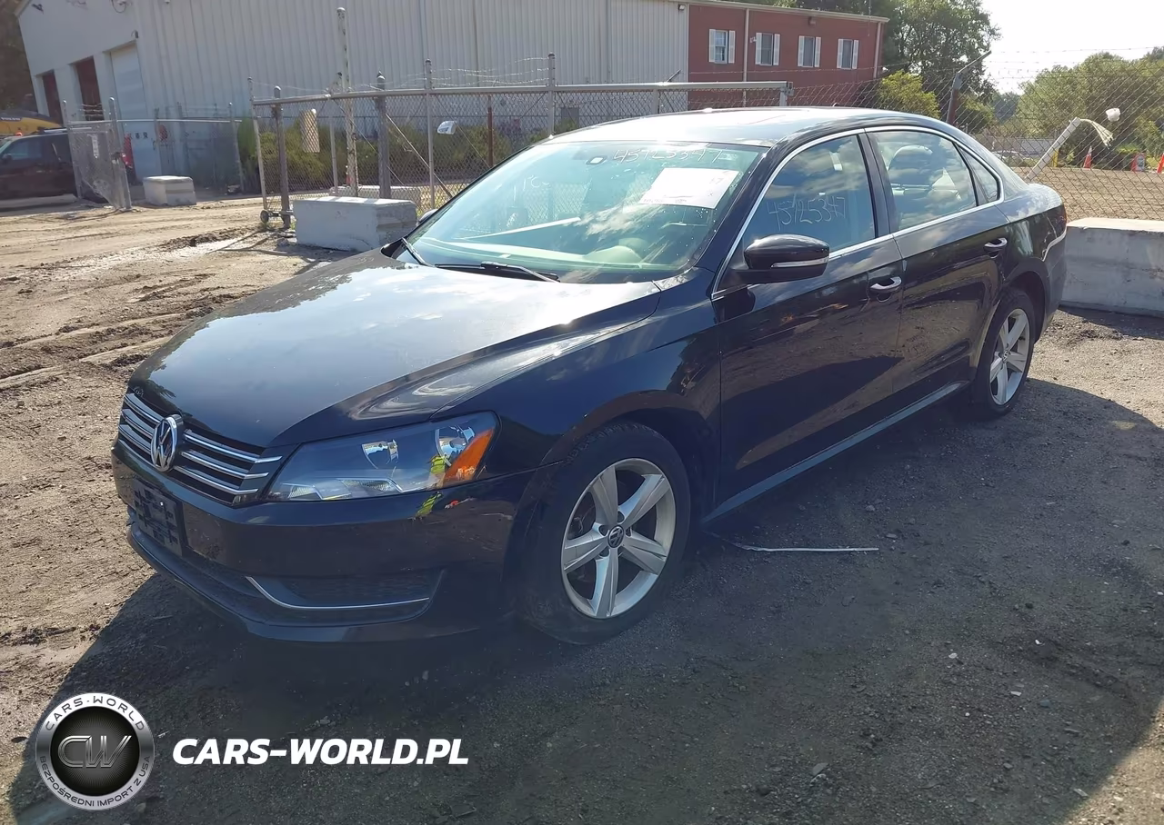 2013 Volkswagen Passat 2.5L Se VIN:1VWBP7A3XDC012776 - 2