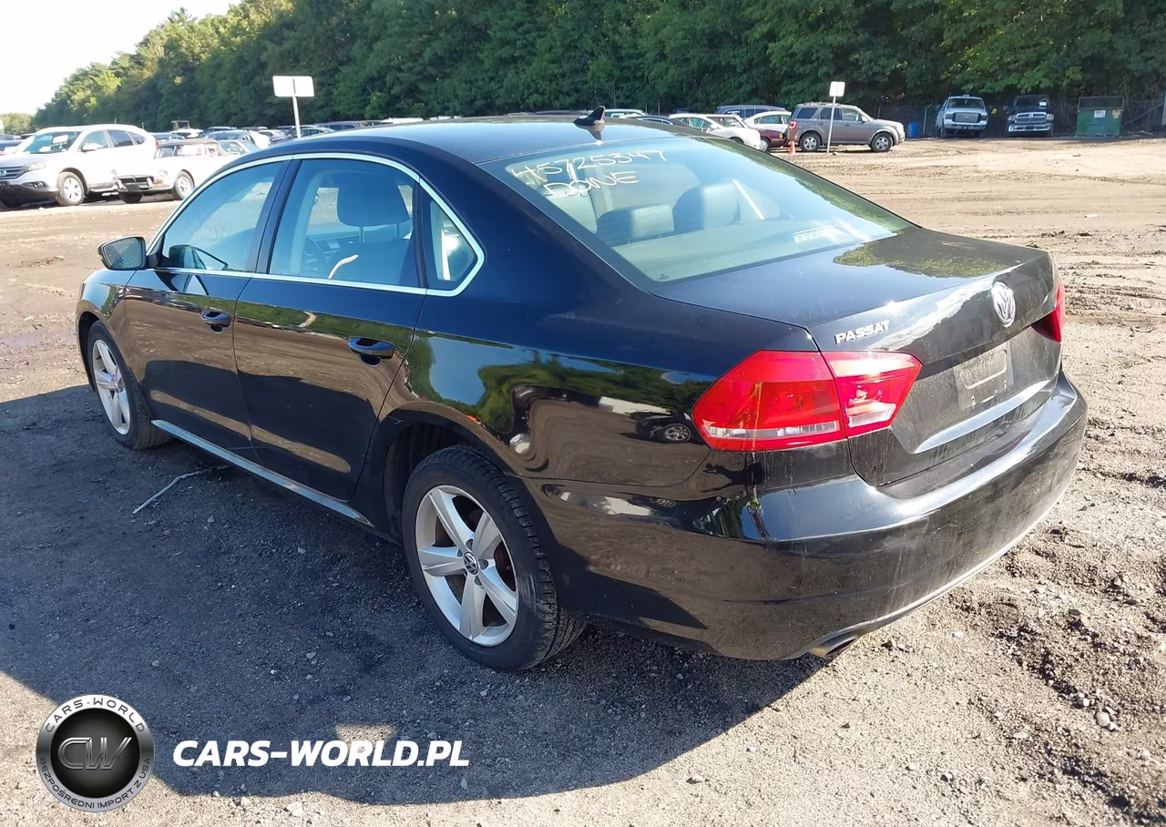 2013 Volkswagen Passat 2.5L Se VIN:1VWBP7A3XDC012776 - 3
