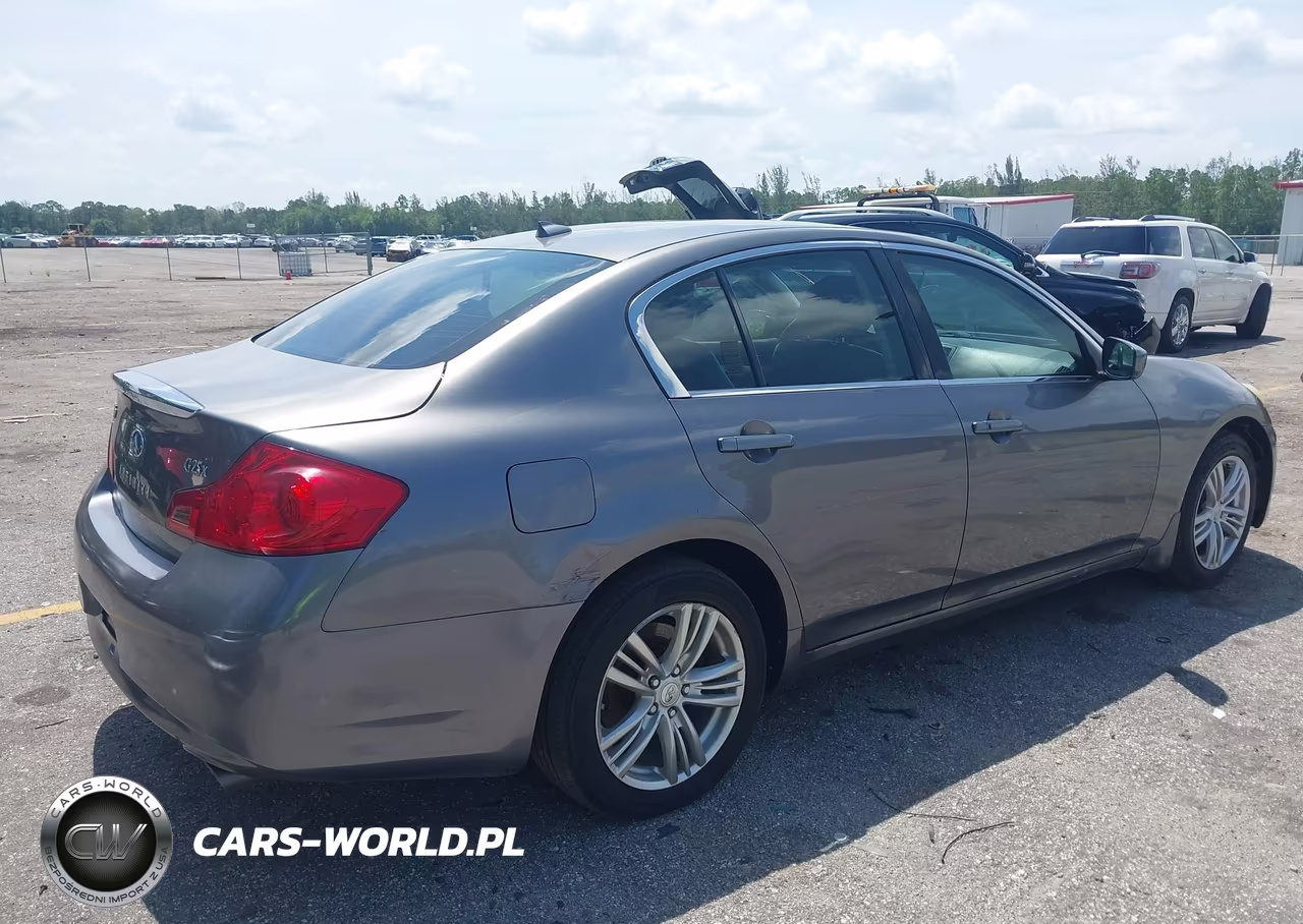 2012 Infiniti G25X VIN:JN1DV6AR3CM862471 - 6