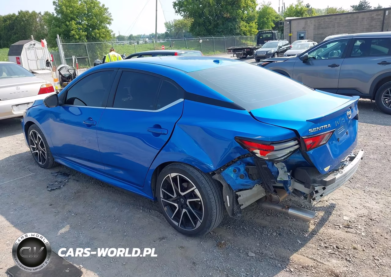 2024 Nissan Sentra Sr Xtronic Cvt VIN:3N1AB8DV1RY274896 - 3