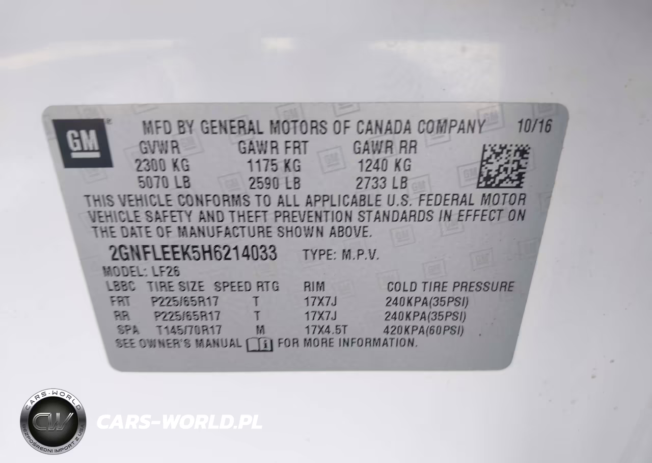 2017 Chevrolet Equinox Ls VIN:2GNFLEEK5H6214033 - 9