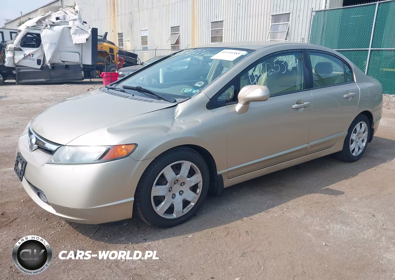 2008 Honda Civic Lx VIN:1HGFA16528L068117 - 2