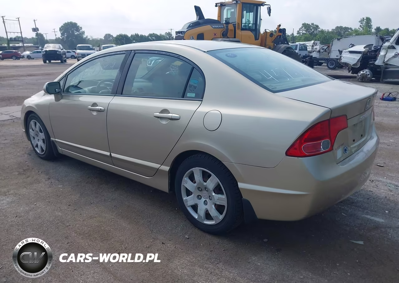 2008 Honda Civic Lx VIN:1HGFA16528L068117 - 3