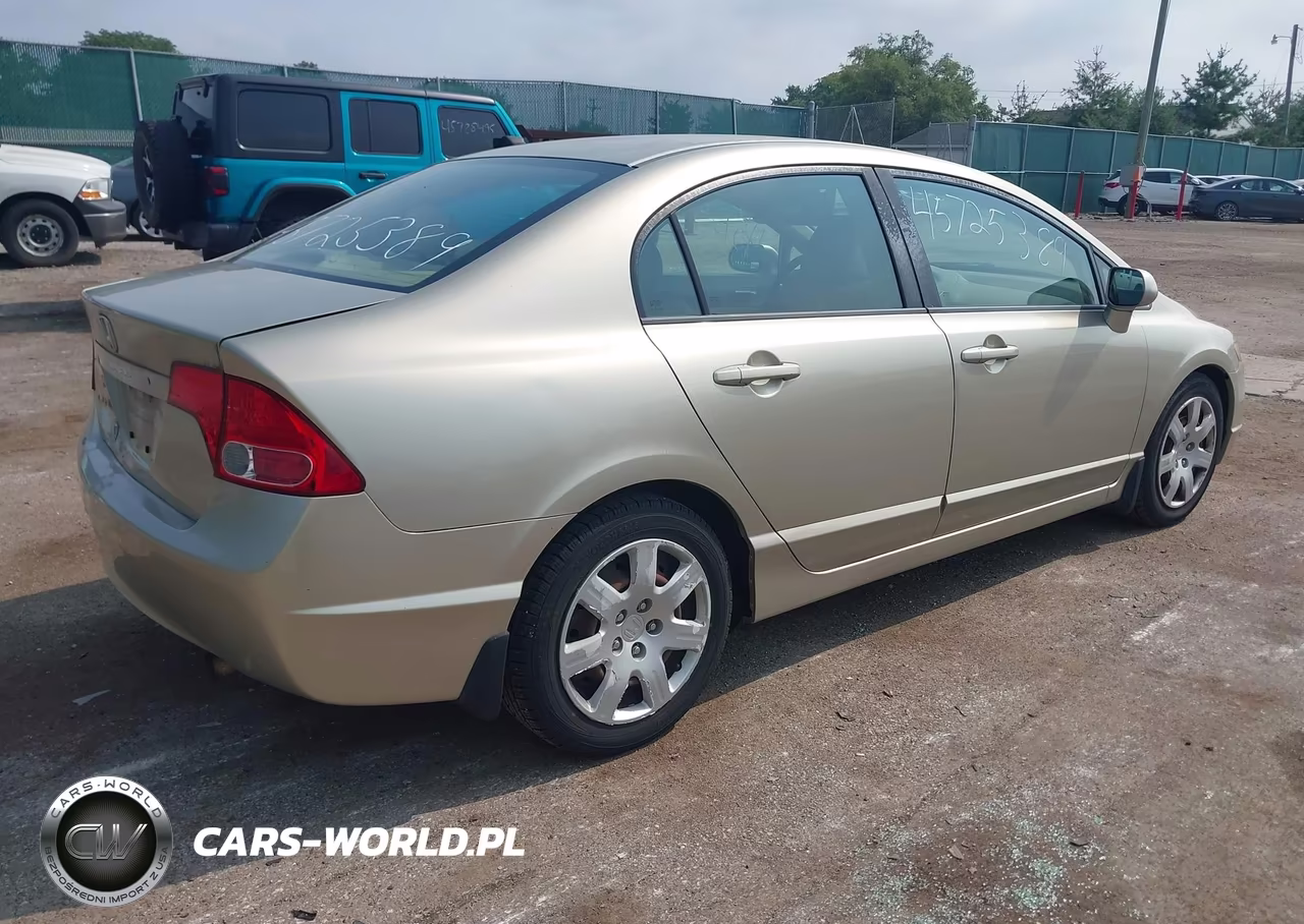 2008 Honda Civic Lx VIN:1HGFA16528L068117 - 4