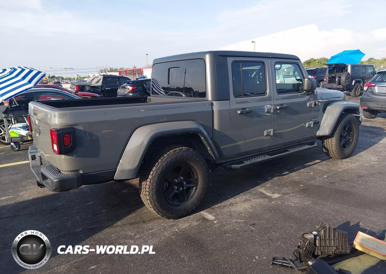 2021 Jeep Gladiator Sport S 4X4 VIN:1C6HJTAG1ML568332 - 4
