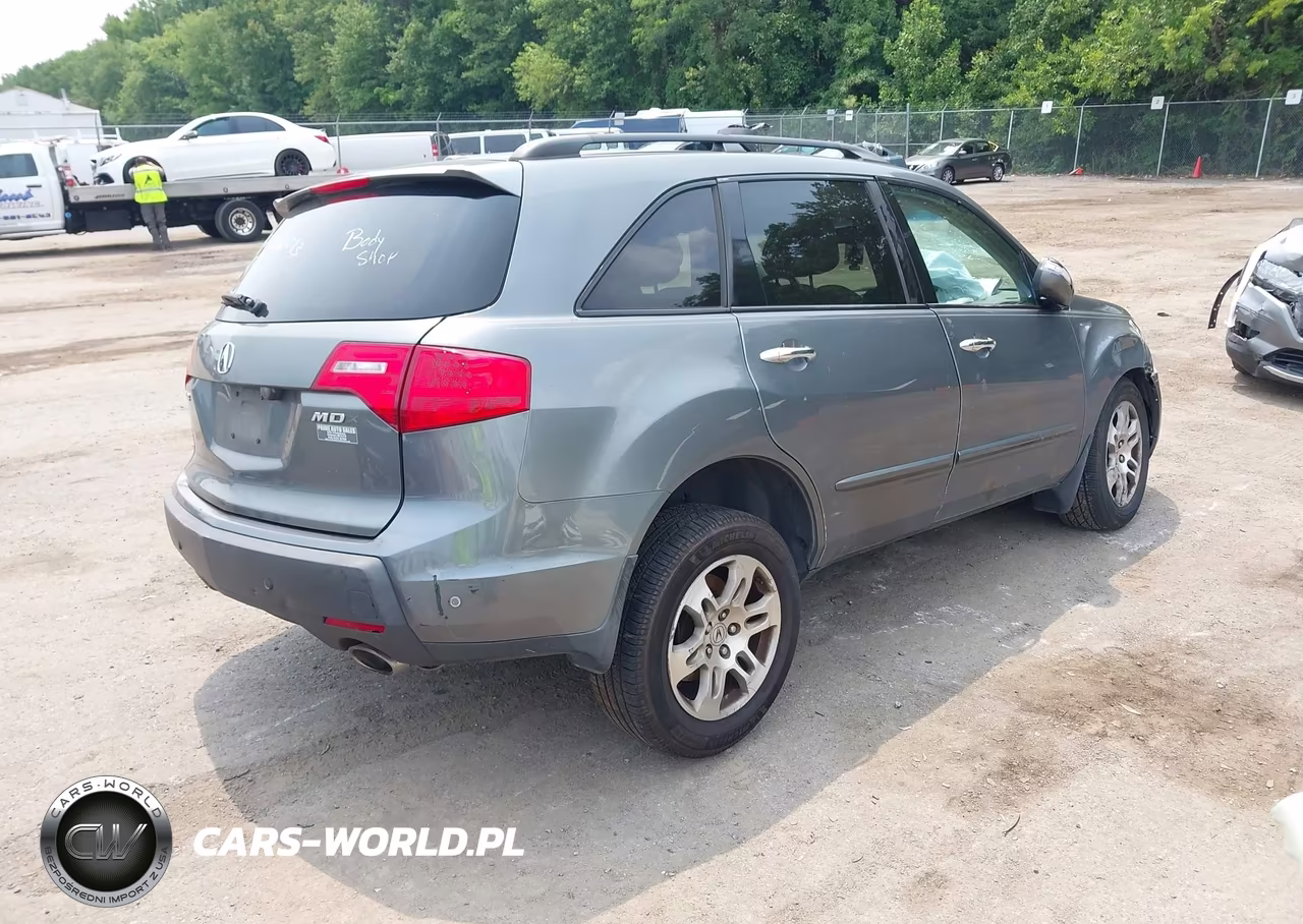 2009 Acura Mdx Technology Package VIN:2HNYD28699H505890 - 4