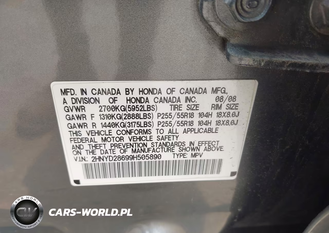 2009 Acura Mdx Technology Package VIN:2HNYD28699H505890 - 9