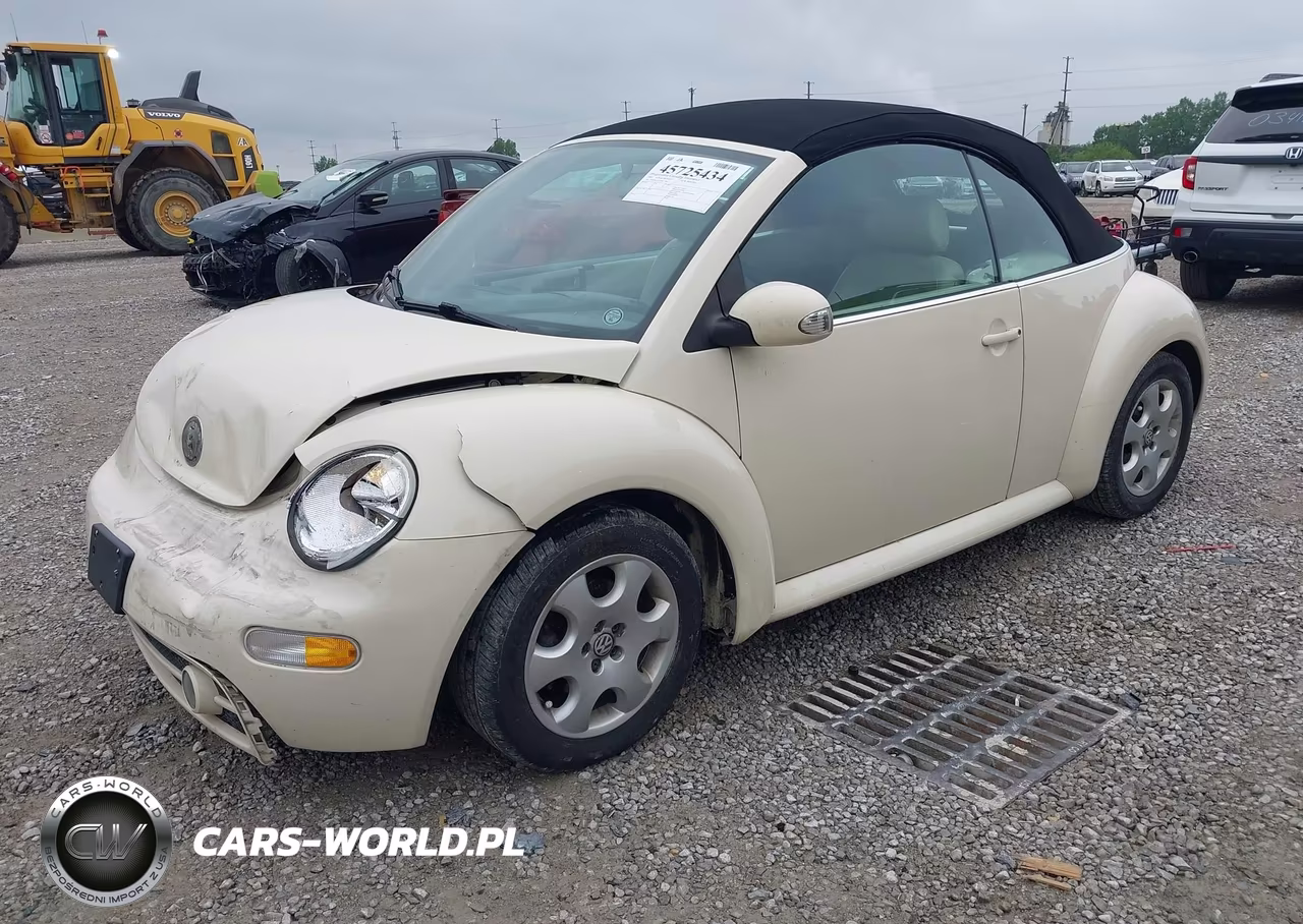 2003 Volkswagen New Beetle Gls VIN:3VWCK21Y23M313587 - 2