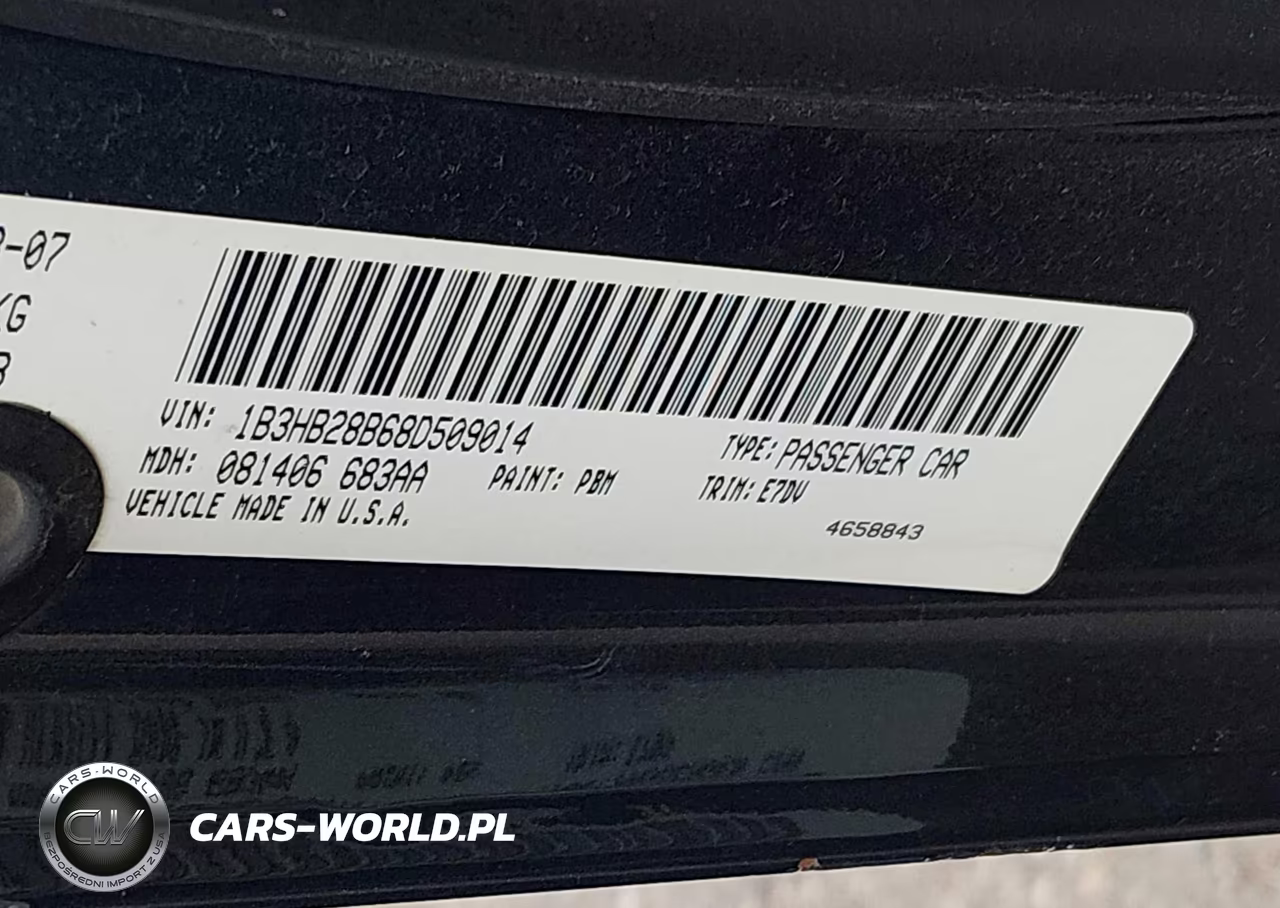 2008 Dodge Caliber Se VIN:1B3HB28B68D509014 - 9
