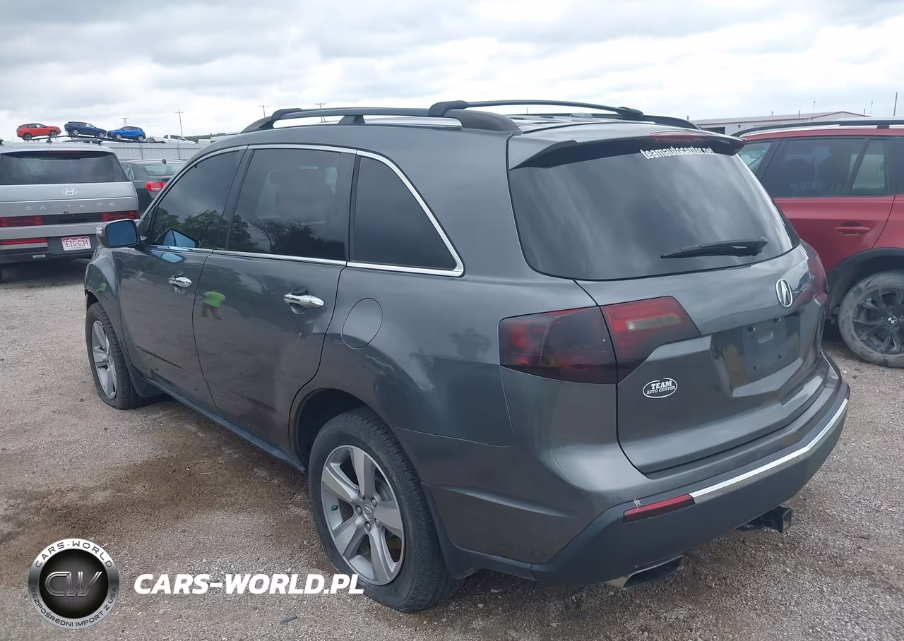 2012 Acura Mdx VIN:2HNYD2H23CH535522 - 3