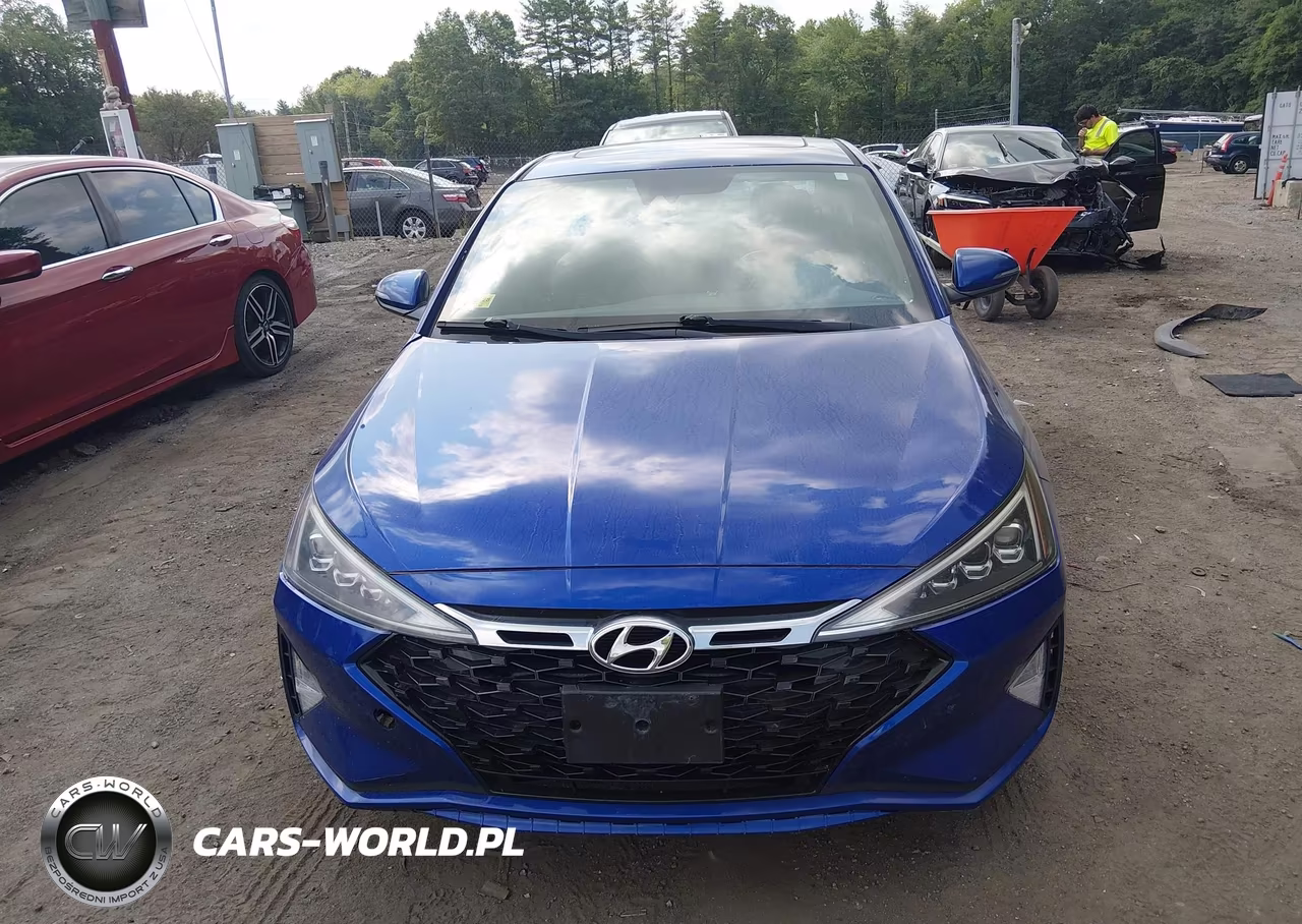 2019 Hyundai Elantra Sport VIN:KMHD04LB6KU862040 - 13
