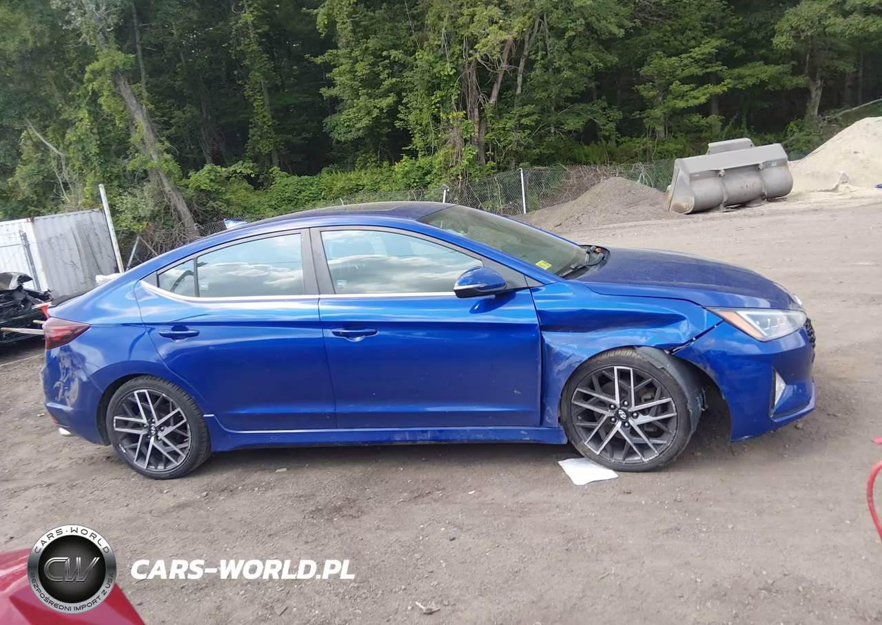 2019 Hyundai Elantra Sport VIN:KMHD04LB6KU862040 - 14