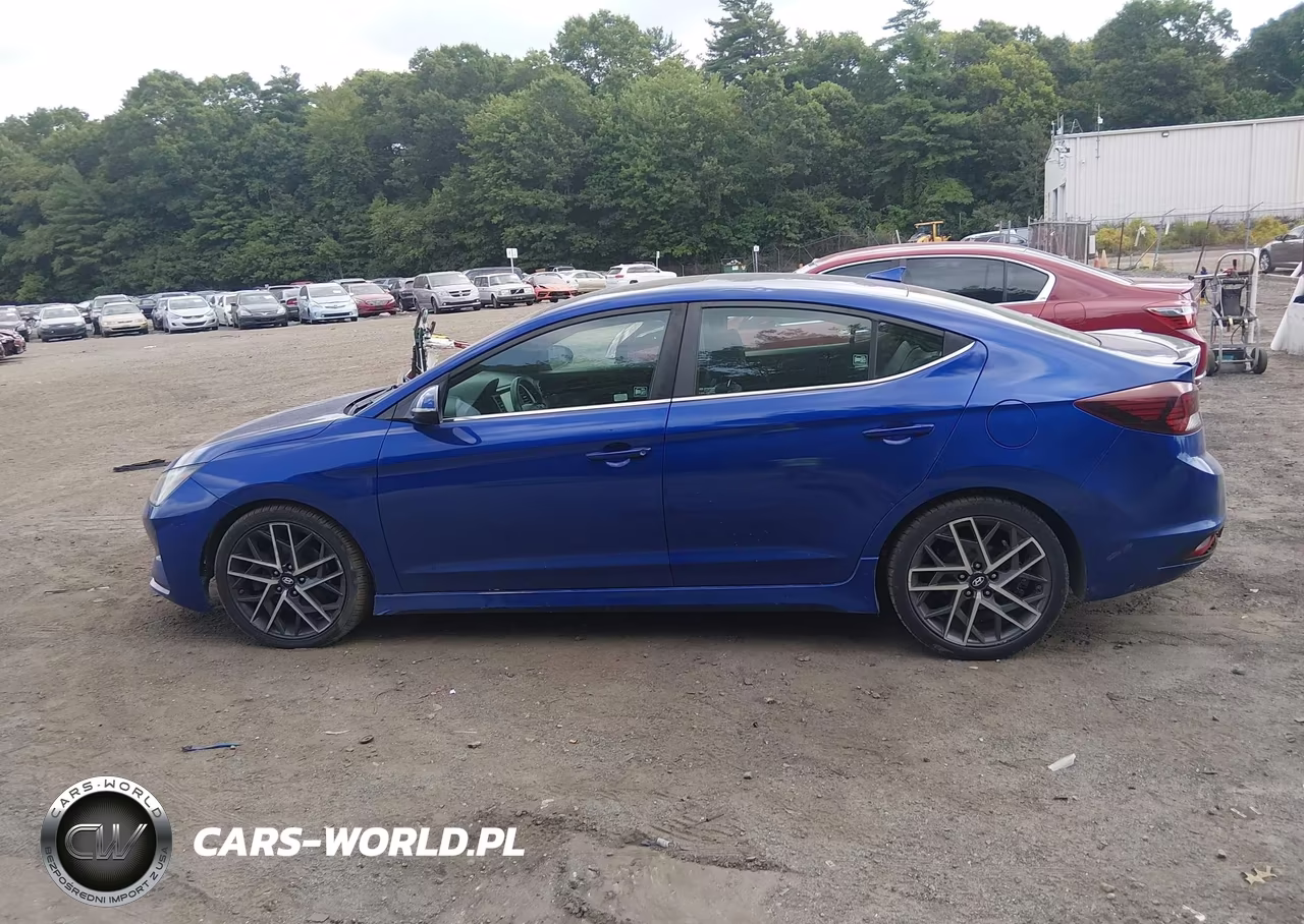 2019 Hyundai Elantra Sport VIN:KMHD04LB6KU862040 - 15