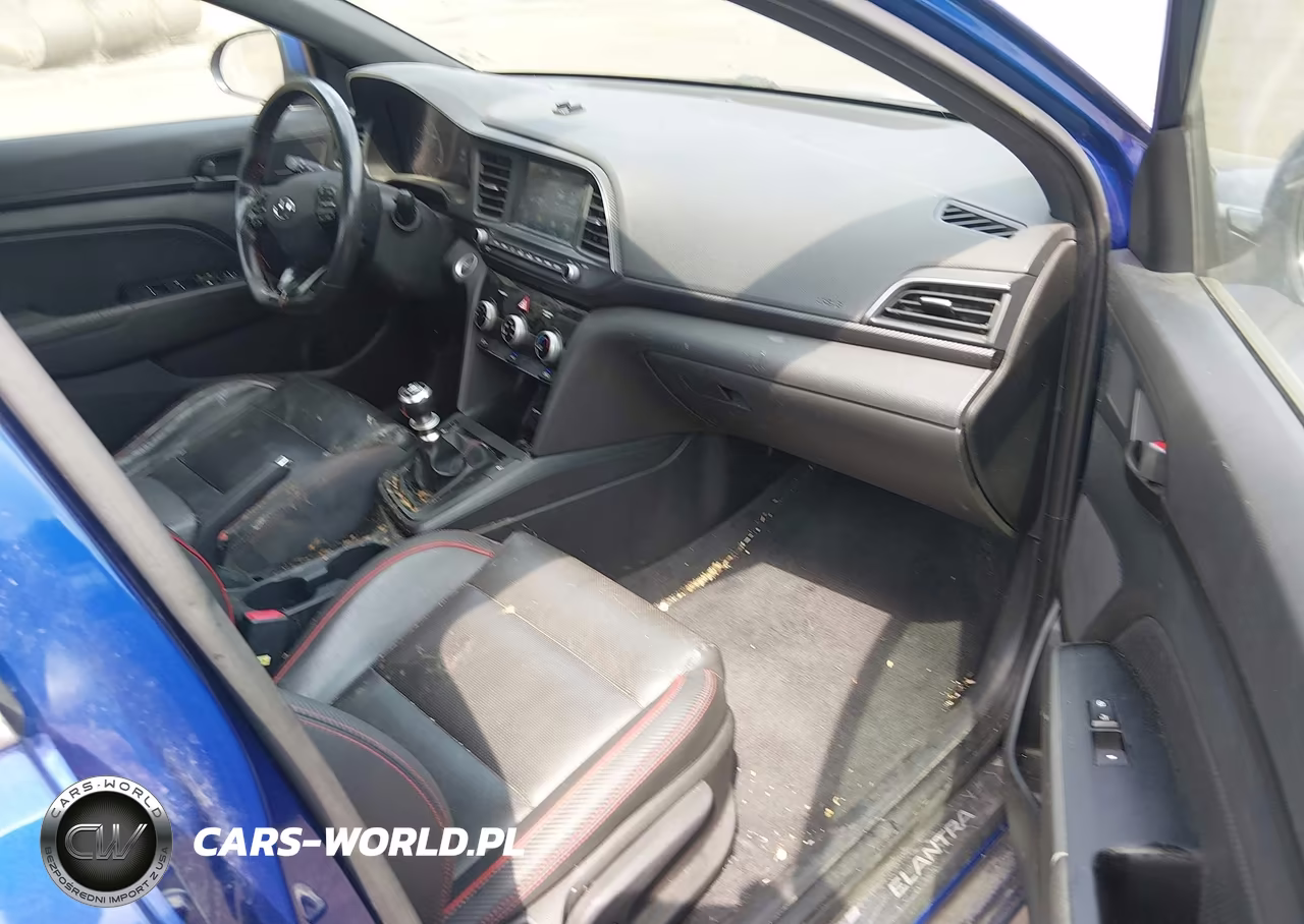 2019 Hyundai Elantra Sport VIN:KMHD04LB6KU862040 - 5