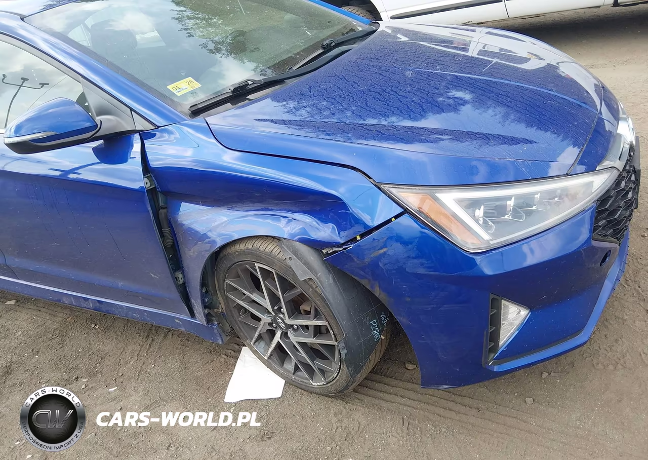 2019 Hyundai Elantra Sport VIN:KMHD04LB6KU862040 - 6