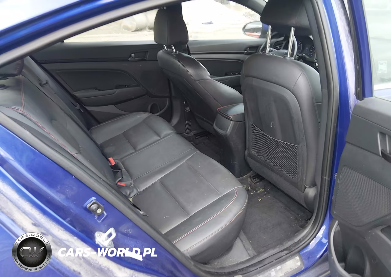 2019 Hyundai Elantra Sport VIN:KMHD04LB6KU862040 - 8