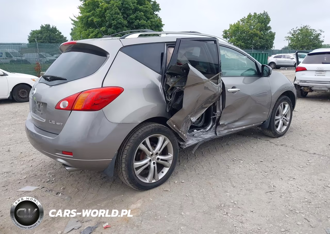 2009 Nissan Murano Le VIN:JN8AZ18W19W120722 - 4