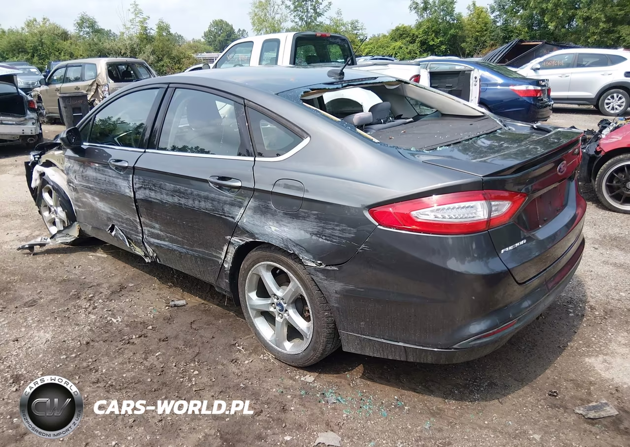 2016 Ford Fusion S VIN:3FA6P0G79GR111736 - 3
