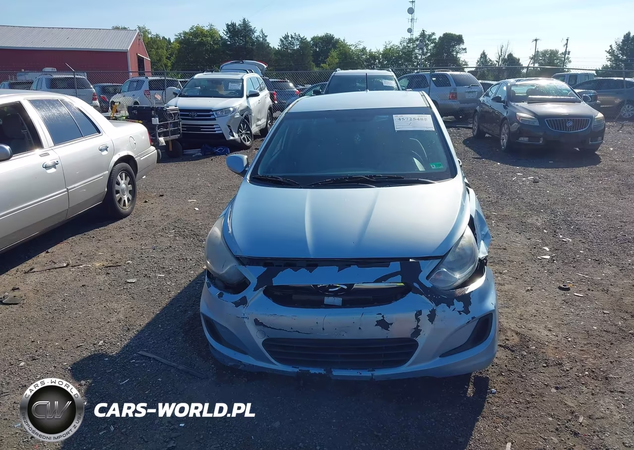 2013 Hyundai Accent Gs VIN:KMHCT5AE1DU060150 - 12
