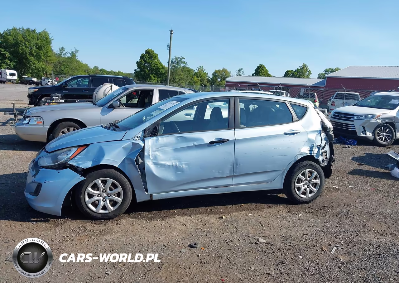 2013 Hyundai Accent Gs VIN:KMHCT5AE1DU060150 - 14
