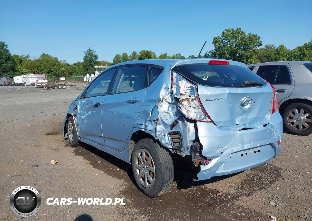 2013 Hyundai Accent Gs VIN:KMHCT5AE1DU060150 - 17