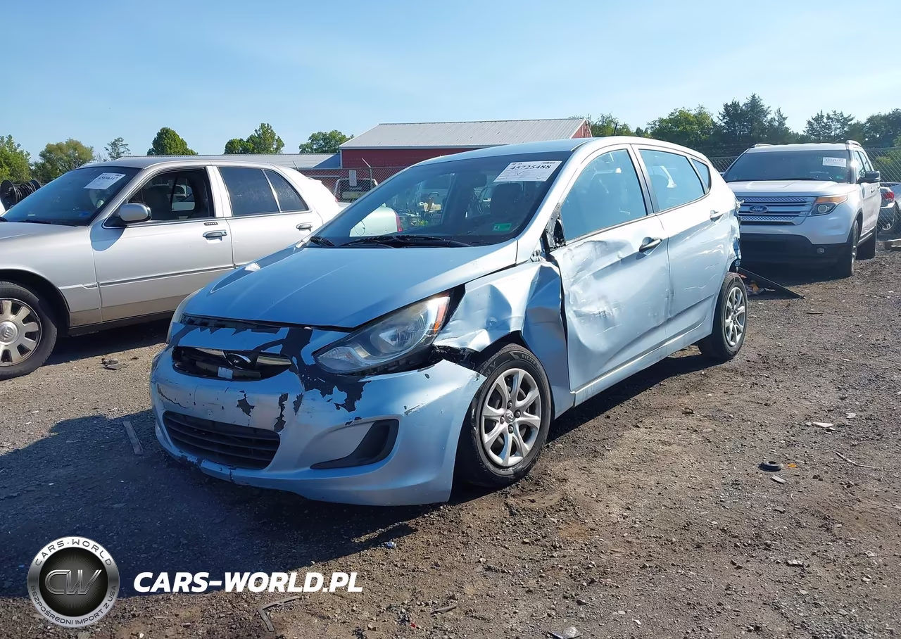 2013 Hyundai Accent Gs VIN:KMHCT5AE1DU060150 - 6