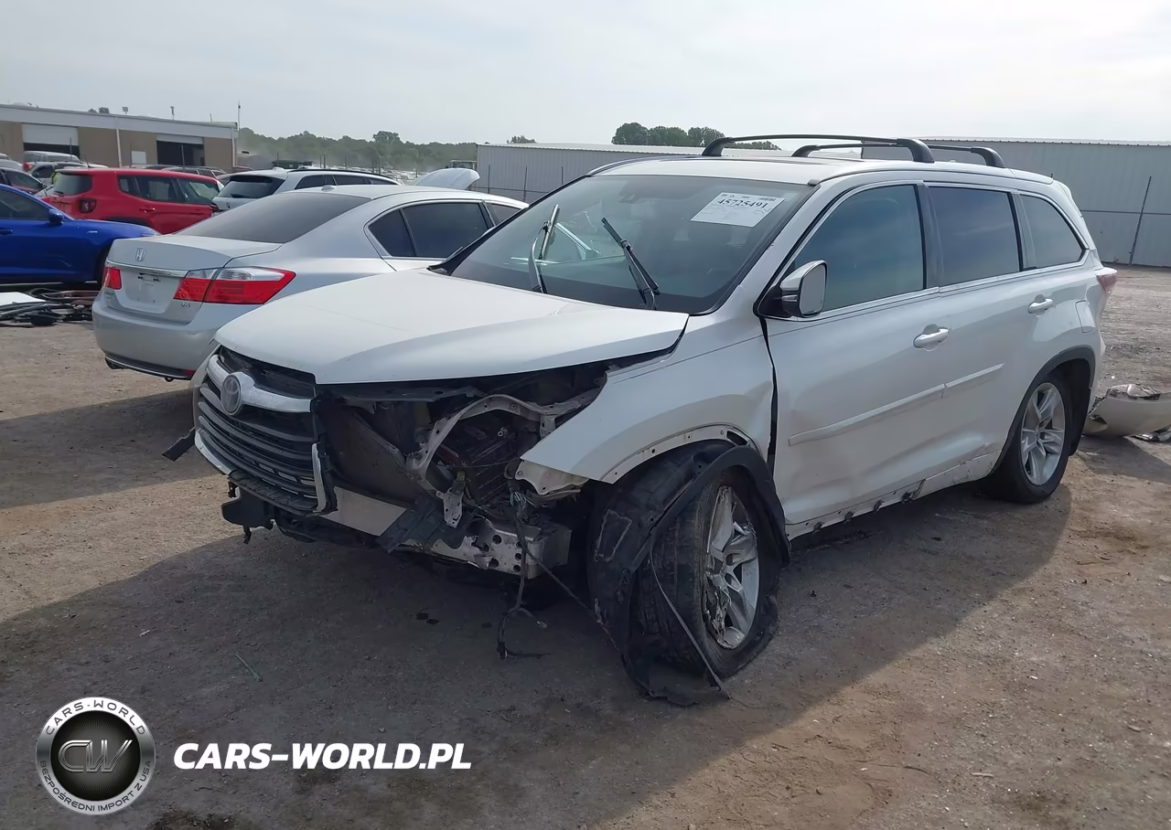 2014 Toyota Highlander Limited V6 VIN:5TDYKRFH3ES025638 - 2
