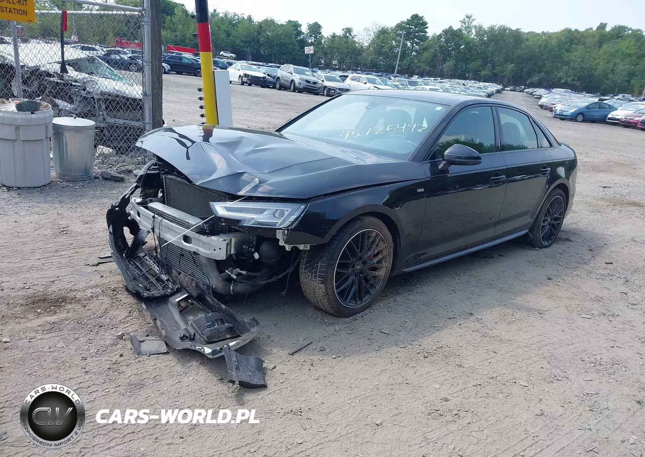 2018 Audi A4 2.0T Premium-2.0T Tech Premium VIN:WAUENAF44JA063540 - 2