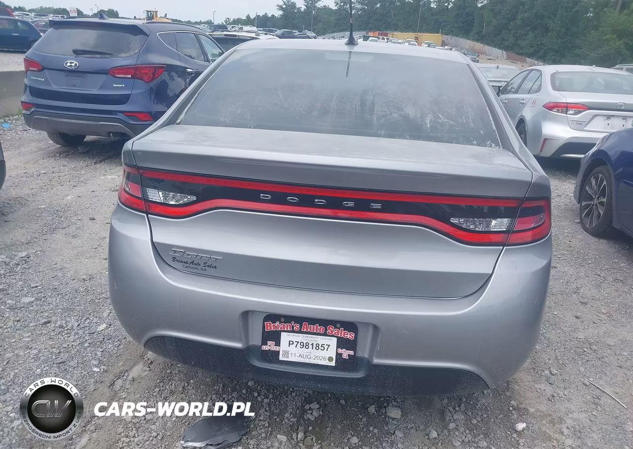 2016 Dodge Dart Se VIN:1C3CDFAA3GD607920 - 15