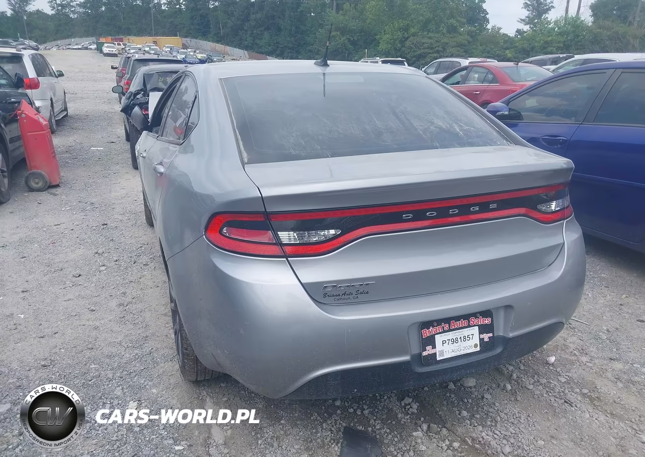 2016 Dodge Dart Se VIN:1C3CDFAA3GD607920 - 3
