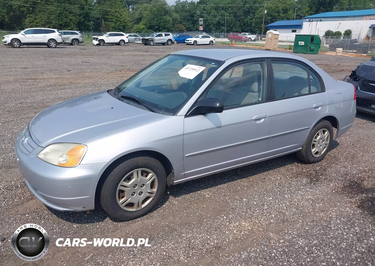 2002 Honda Civic Lx VIN:1HGES16522L047347 - 2