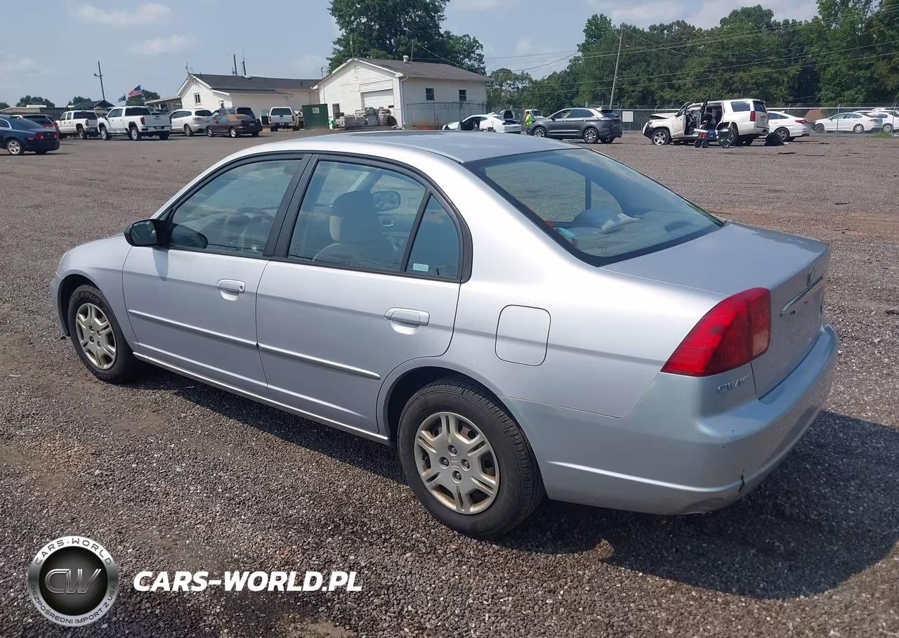 2002 Honda Civic Lx VIN:1HGES16522L047347 - 3