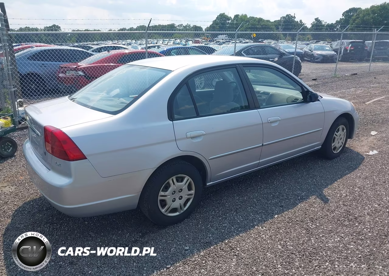 2002 Honda Civic Lx VIN:1HGES16522L047347 - 4