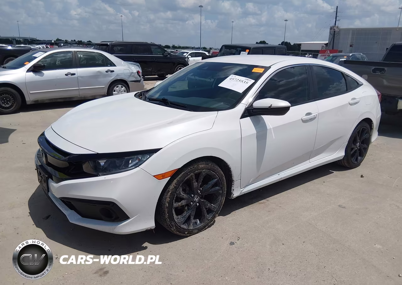 2020 Honda Civic Sport VIN:19XFC2F82LE027982 - 2