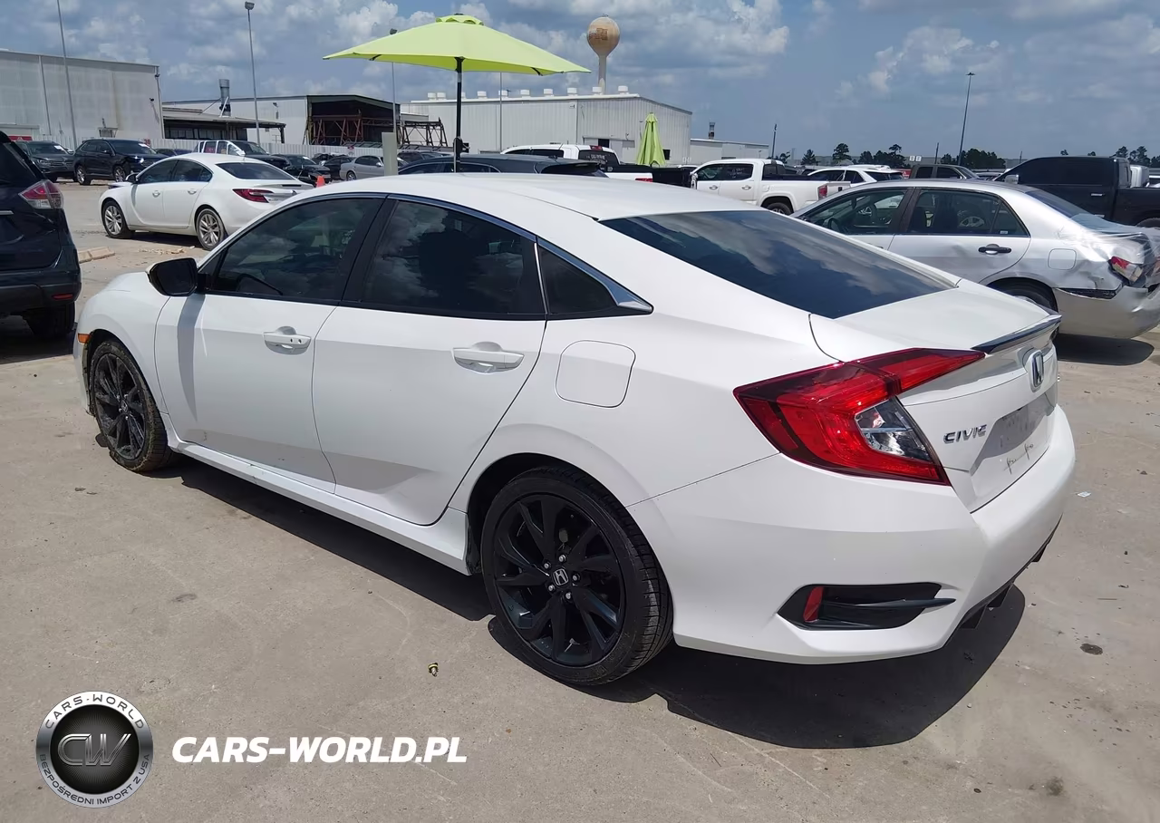 2020 Honda Civic Sport VIN:19XFC2F82LE027982 - 3