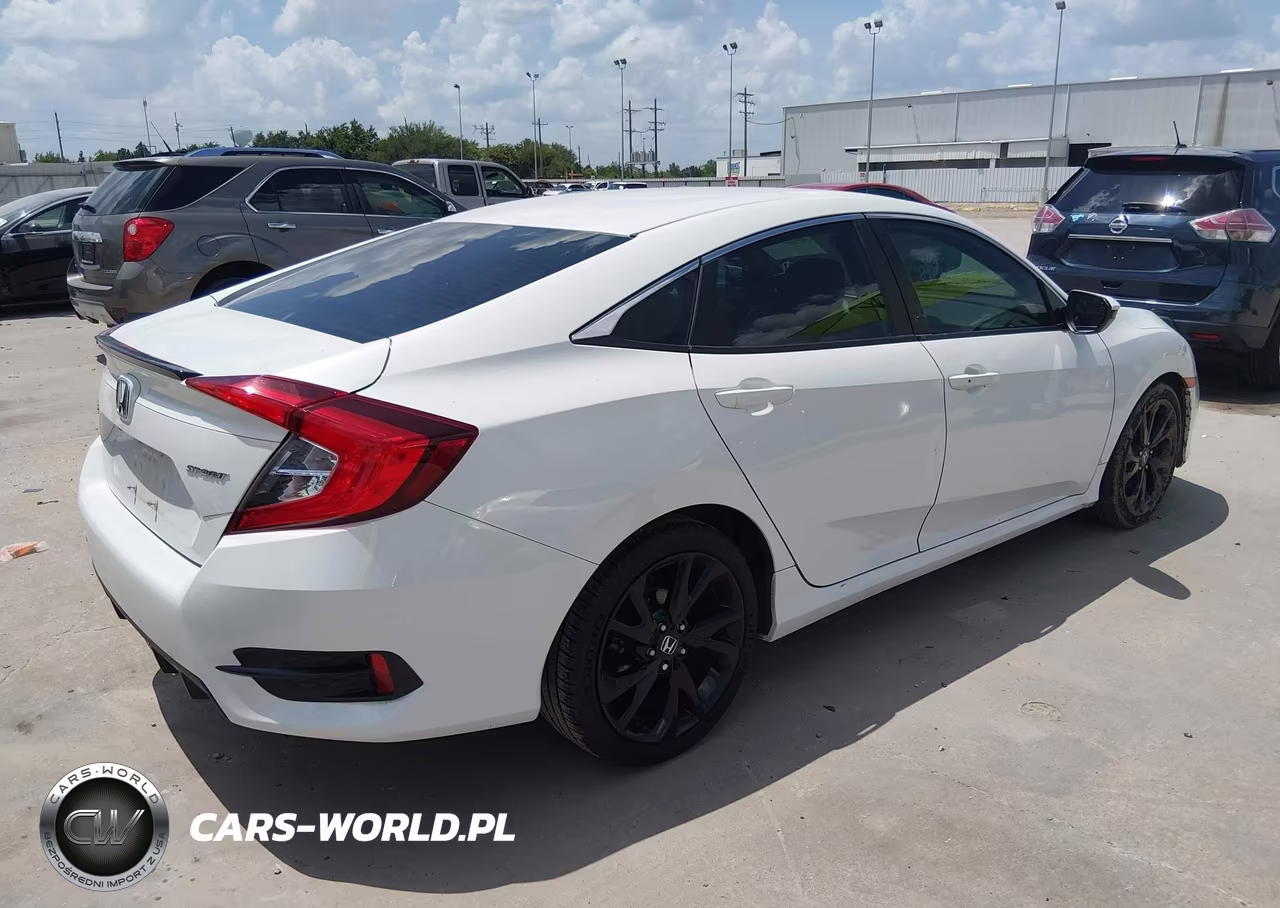2020 Honda Civic Sport VIN:19XFC2F82LE027982 - 4