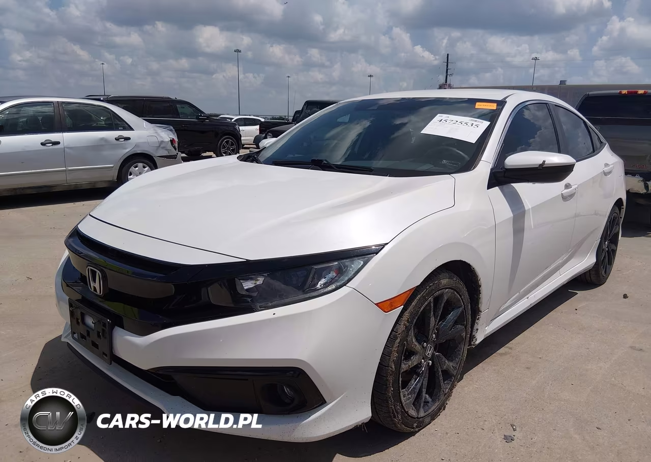 2020 Honda Civic Sport VIN:19XFC2F82LE027982 - 6