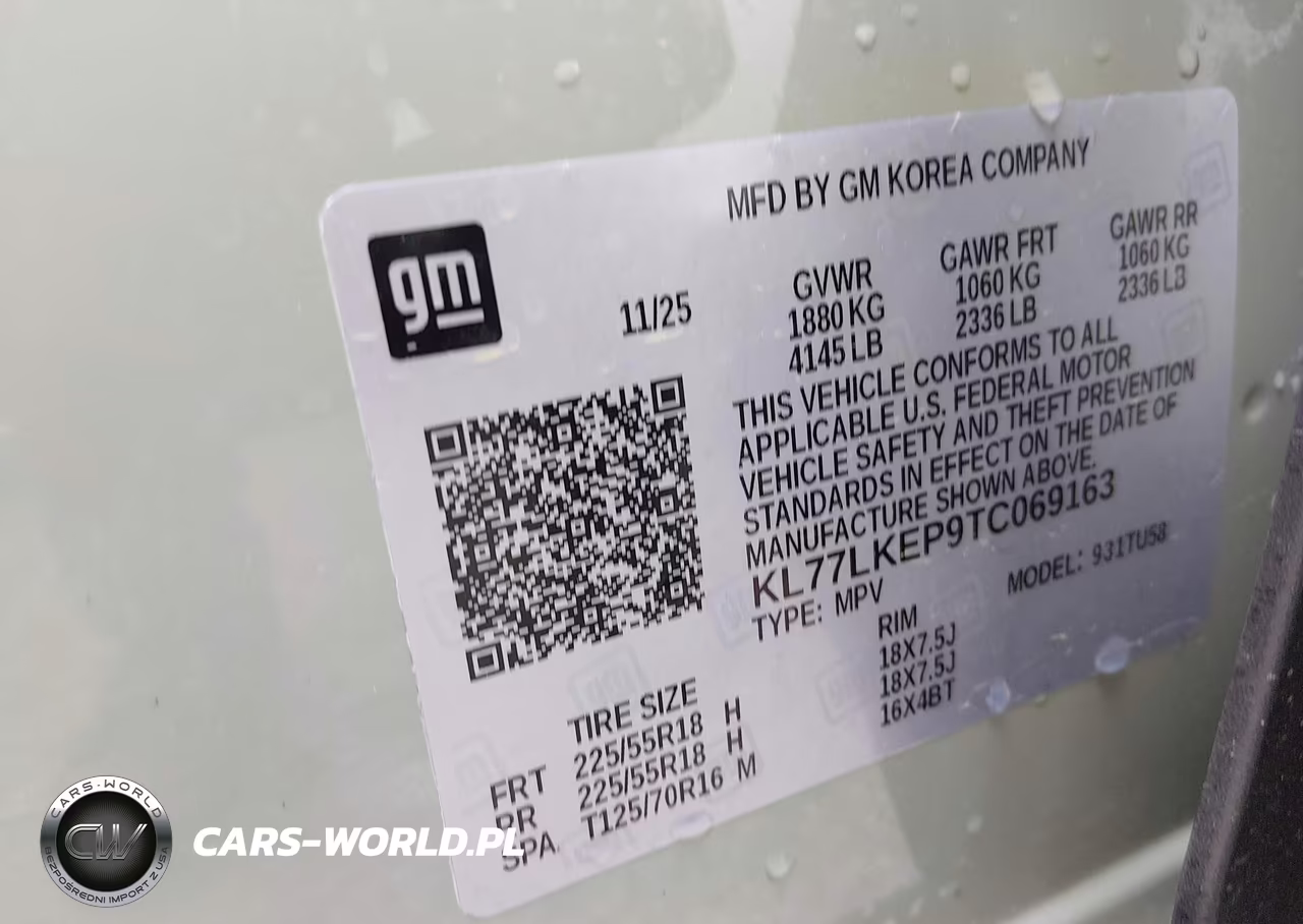2026 Chevrolet Trax Fwd Activ VIN:KL77LKEP9TC069163 - 9