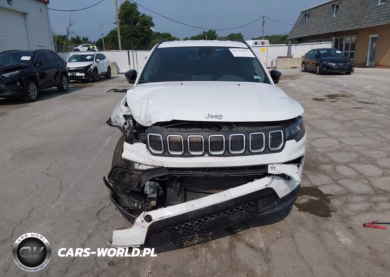 2022 Jeep Compass Latitude Fwd VIN:3C4NJCBB2NT137261 - 12