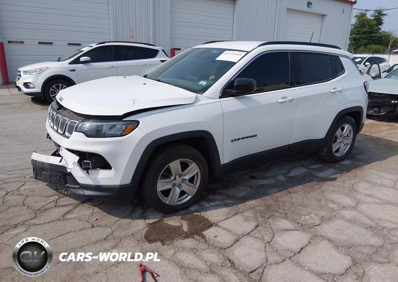 2022 Jeep Compass Latitude Fwd VIN:3C4NJCBB2NT137261 - 2