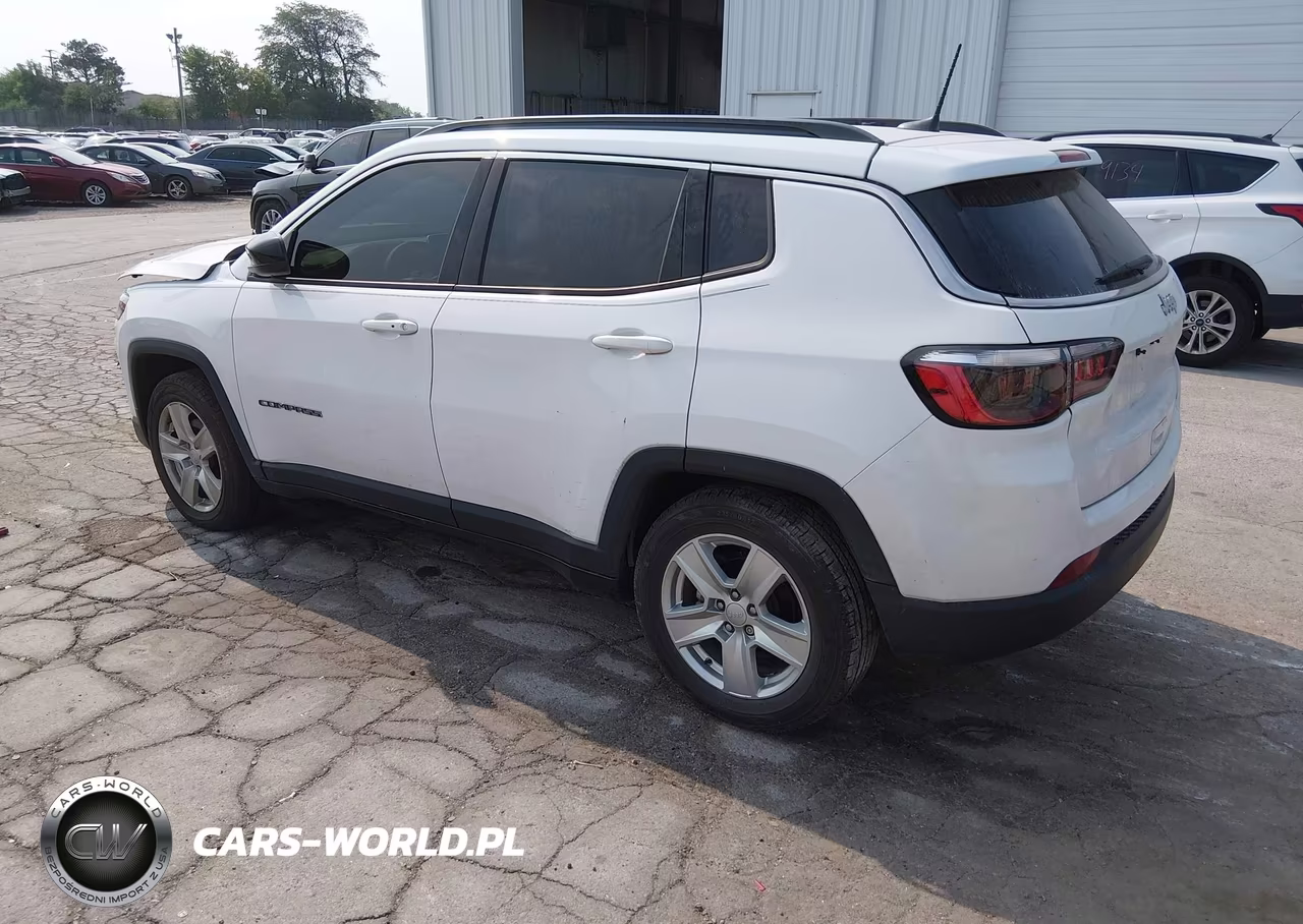 2022 Jeep Compass Latitude Fwd VIN:3C4NJCBB2NT137261 - 3