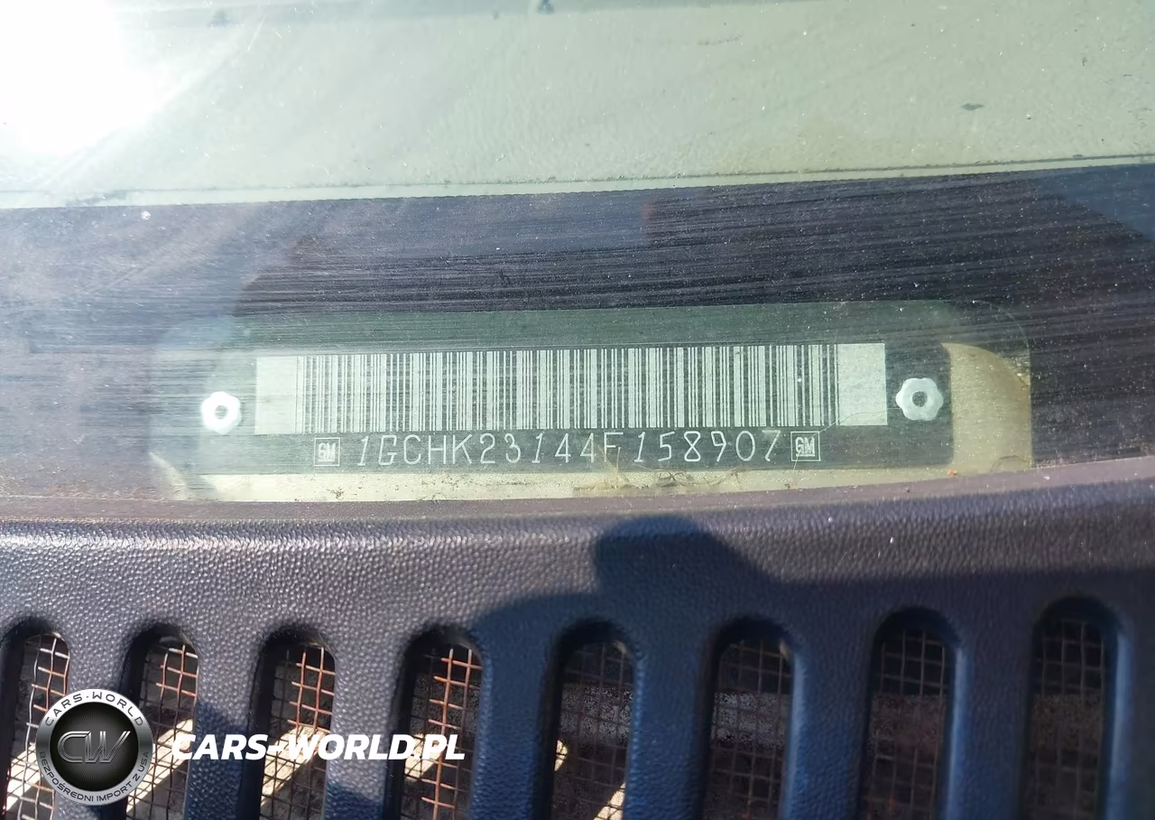 2004 Chevrolet Silverado 2500Hd Ls VIN:1GCHK23144F158907 - 8