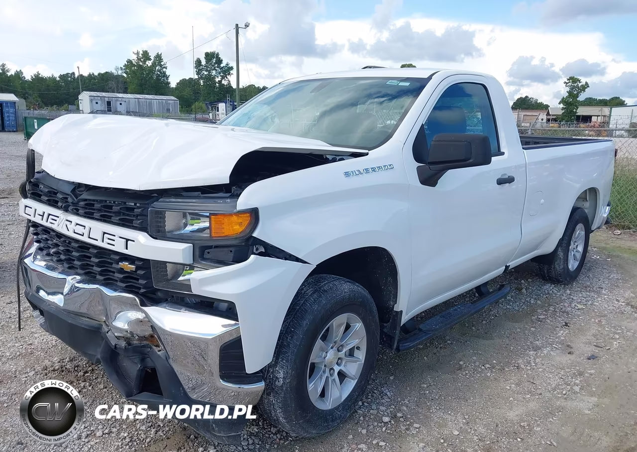 2020 Chevrolet Silverado 1500 2Wd Regular Cab Long Bed Wt VIN:3GCNWAEF8LG331755 - 2