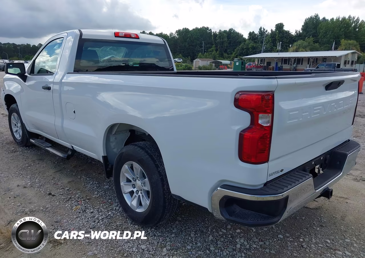 2020 Chevrolet Silverado 1500 2Wd Regular Cab Long Bed Wt VIN:3GCNWAEF8LG331755 - 3