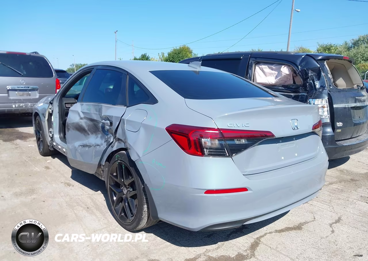 2022 Honda Civic Sport VIN:2HGFE2F58NH608170 - 3